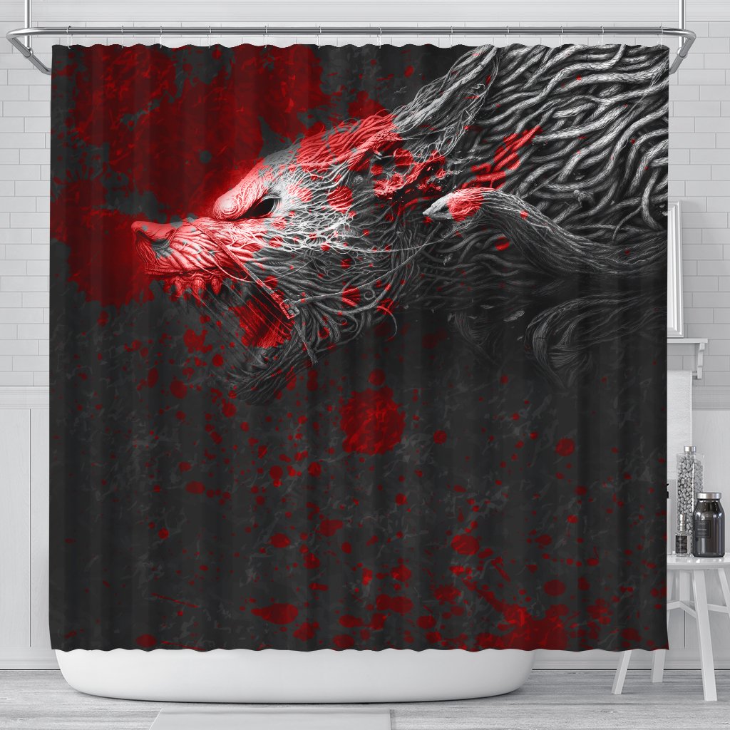 viking-shower-curtain-fenrir-wolf-blood