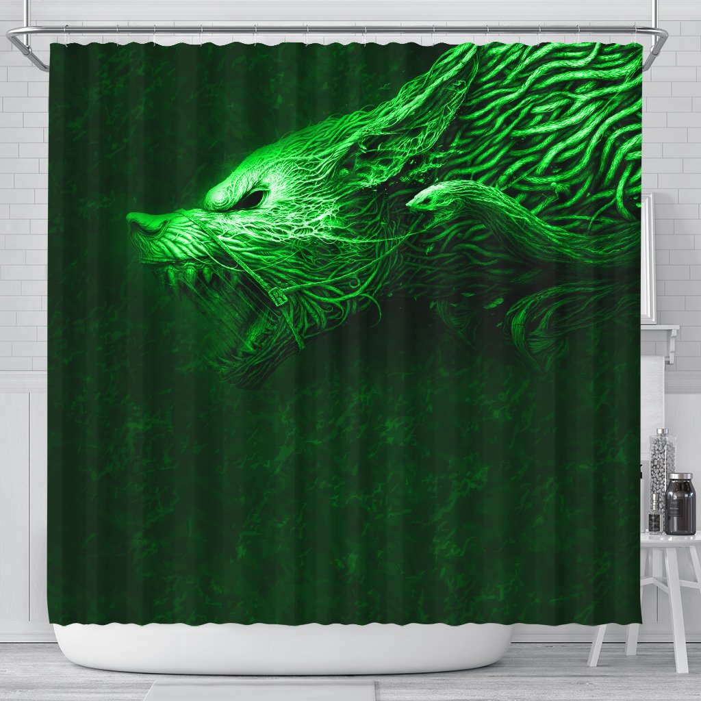 viking-shower-curtain-fenrir-wolf-green