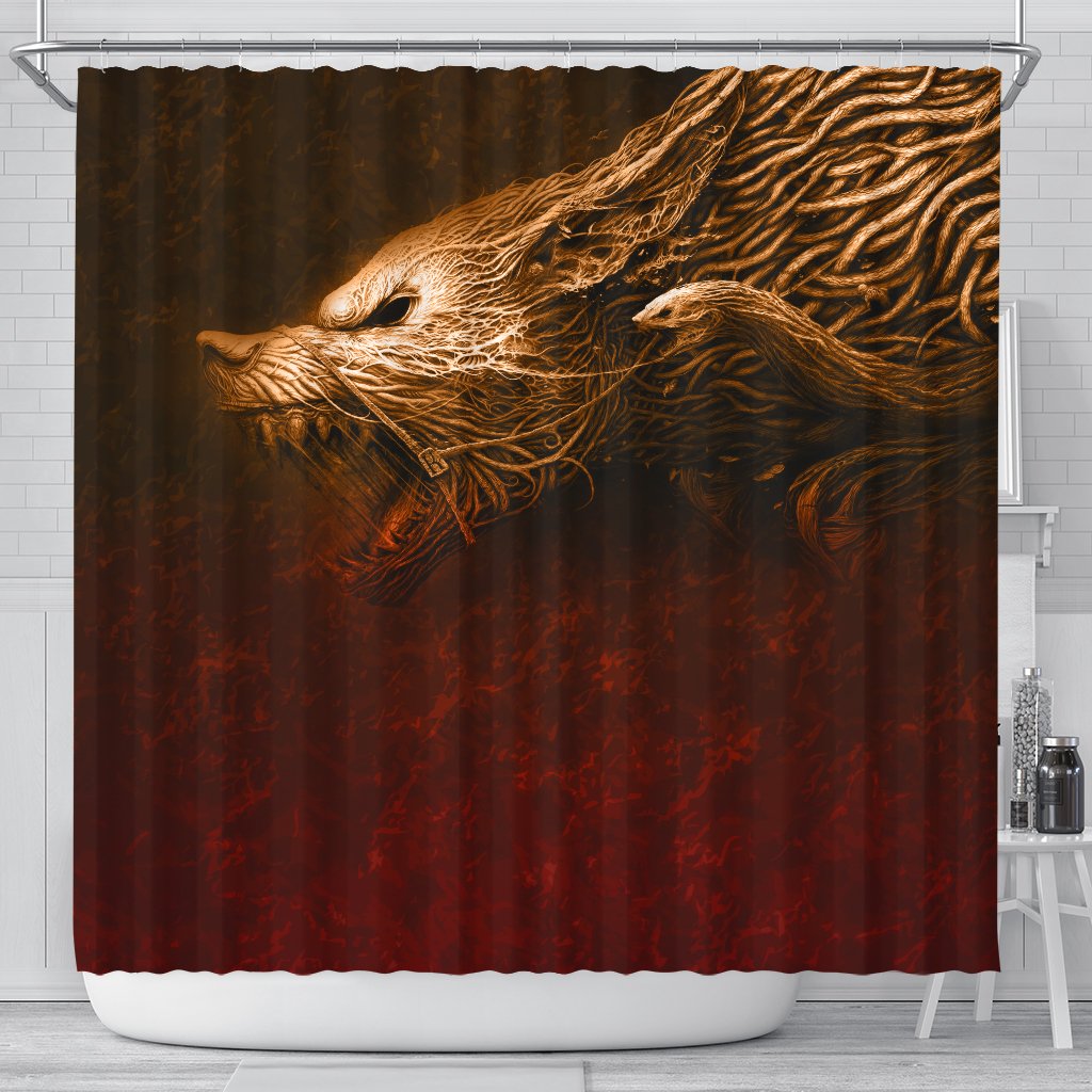 viking-shower-curtain-fenrir-wolf-special-orange