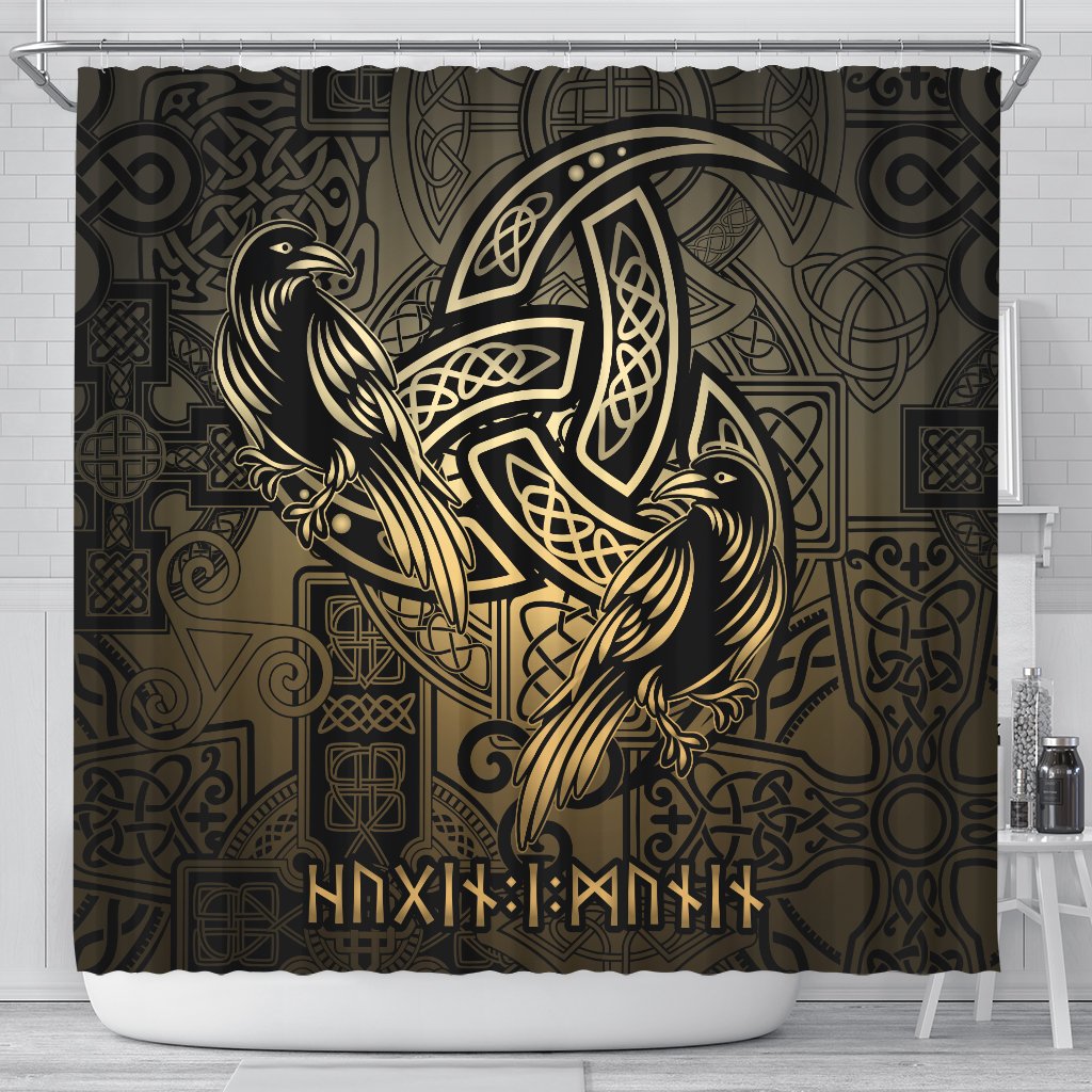 viking-shower-curtain-hugin-and-munin-special-gold
