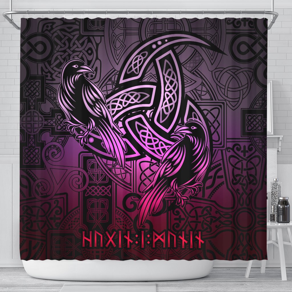 viking-shower-curtain-hugin-and-munin-special-pink