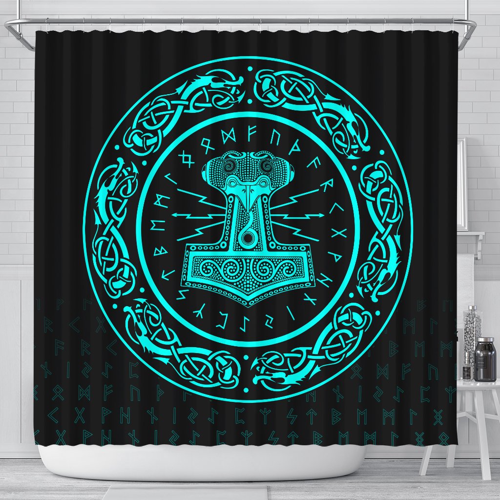 viking-shower-curtain-mjolnir-cyan