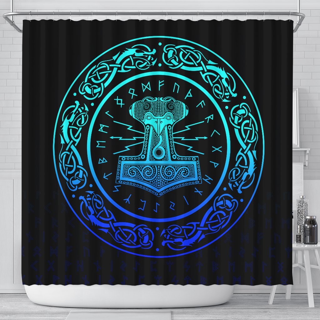 viking-shower-curtain-mjolnir-special-blue