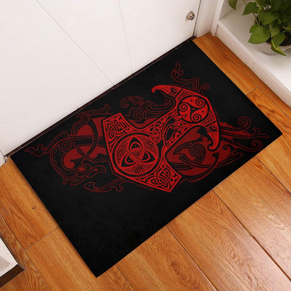 viking-doormat-rubber-base-doormat-pattern-red