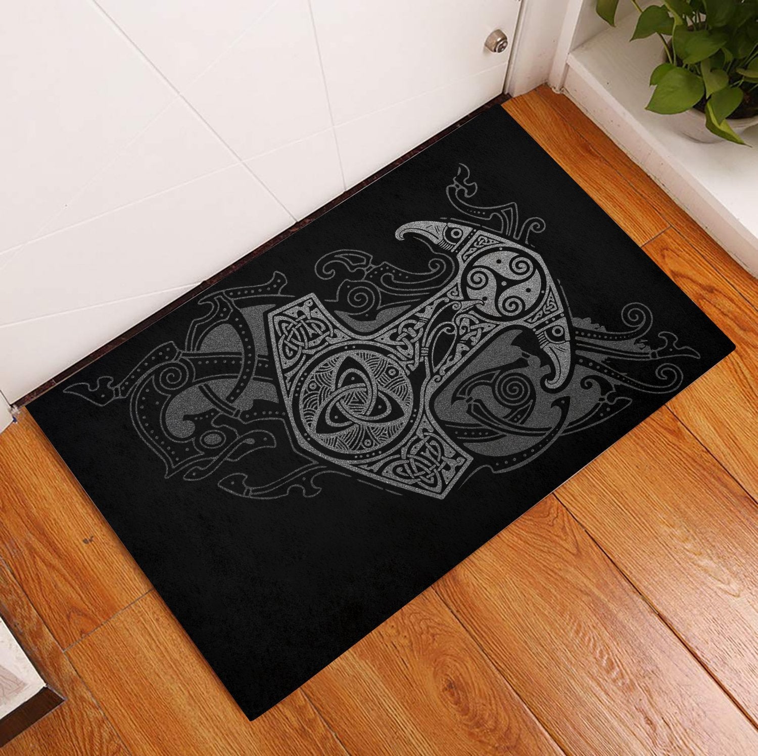 viking-doormat-rubber-base-doormat-pattern-silver