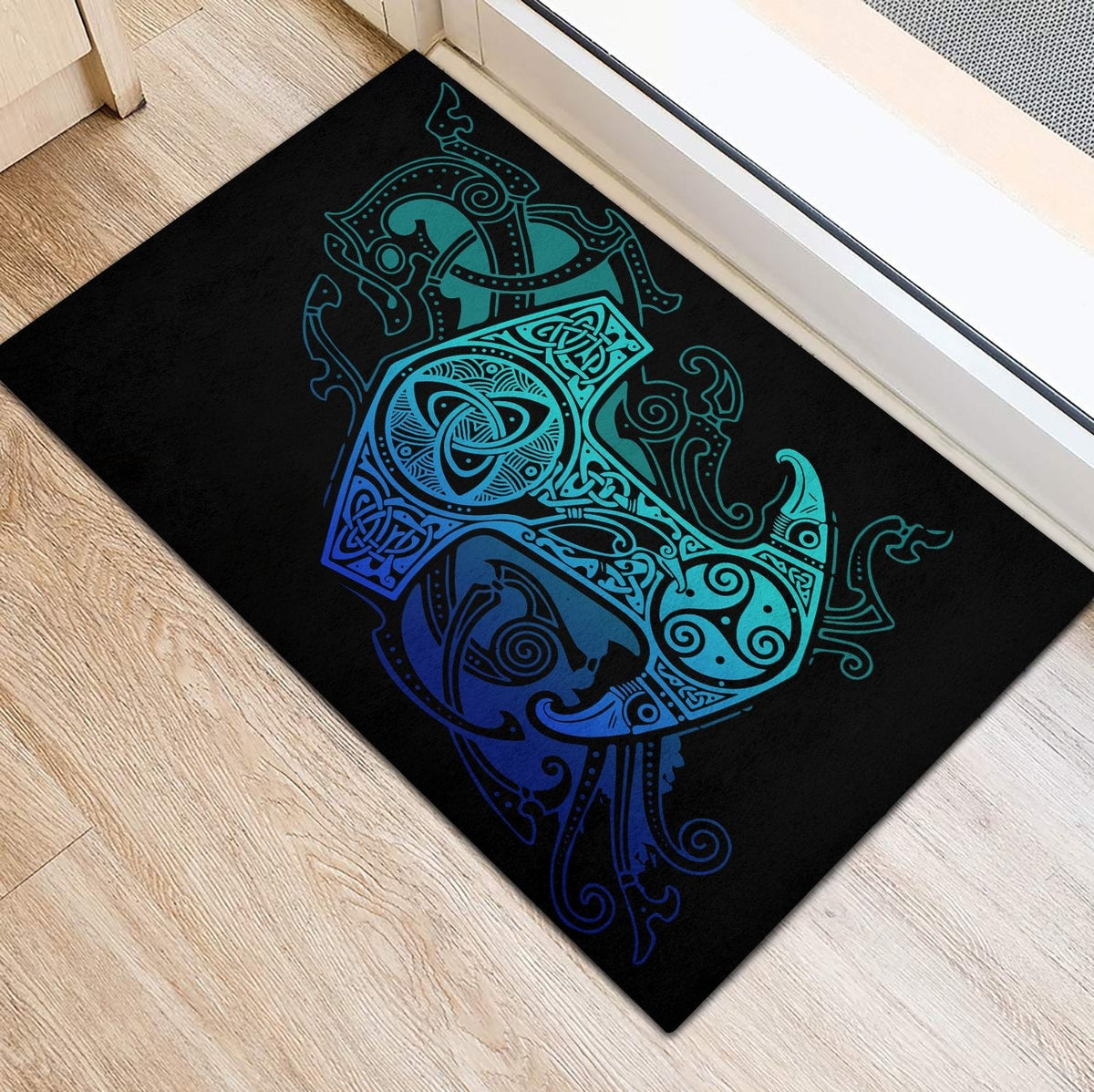viking-doormat-rubber-base-doormat-pattern-special-blue