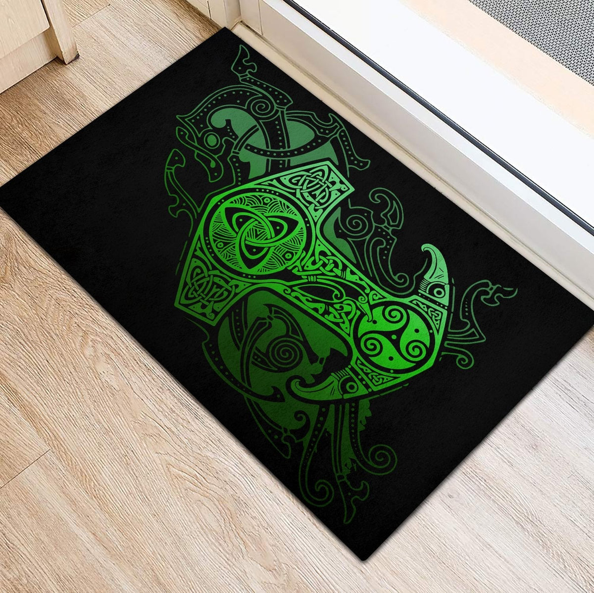 viking-doormat-rubber-base-doormat-pattern-special-green