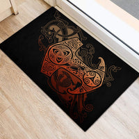 viking-doormat-rubber-base-doormat-pattern-special-orange