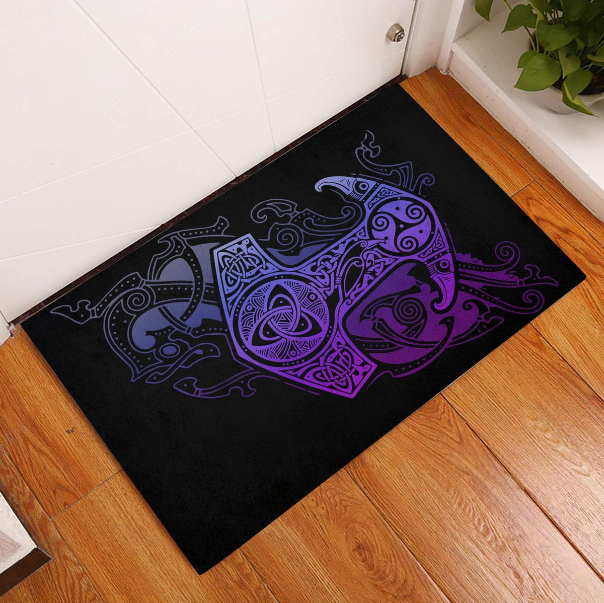 viking-doormat-rubber-base-doormat-pattern-special-purple