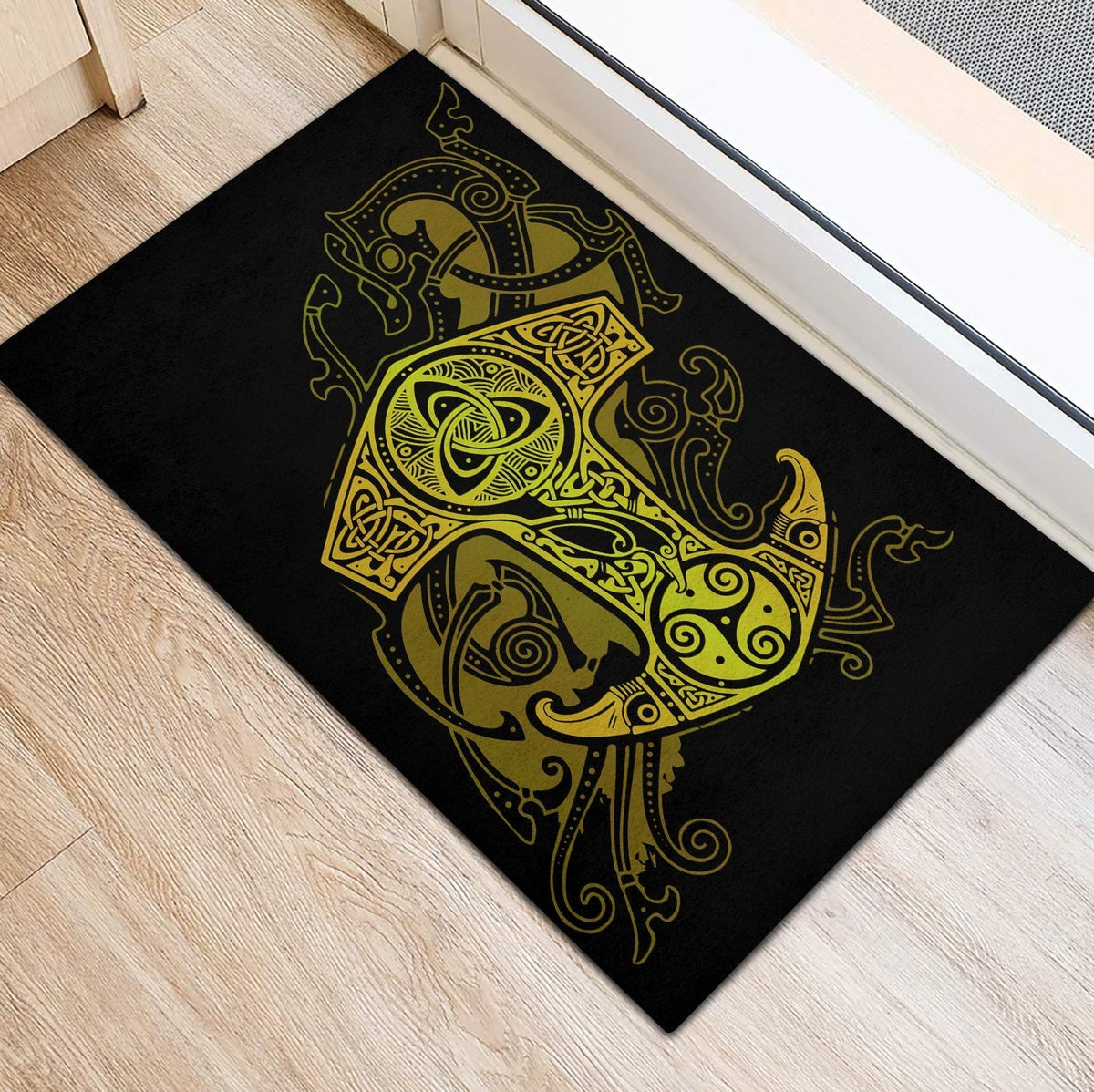viking-doormat-rubber-base-doormat-pattern-special-yellow