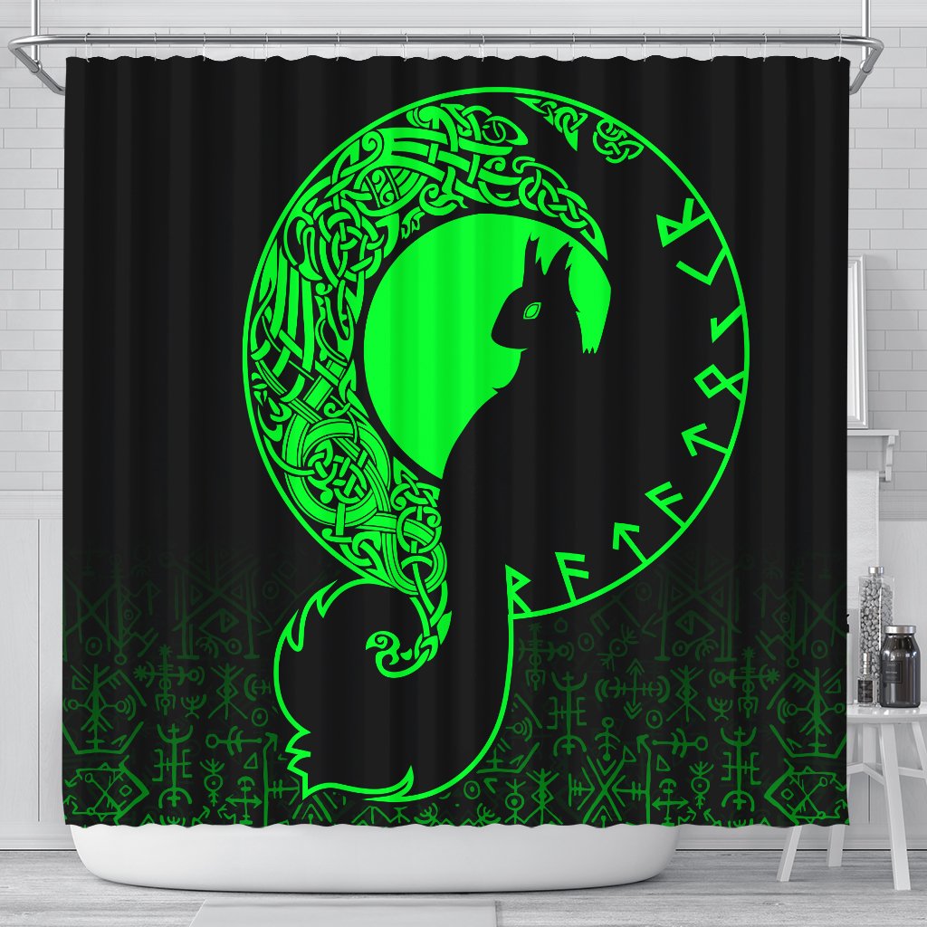 viking-shower-curtain-ratatoskr-green