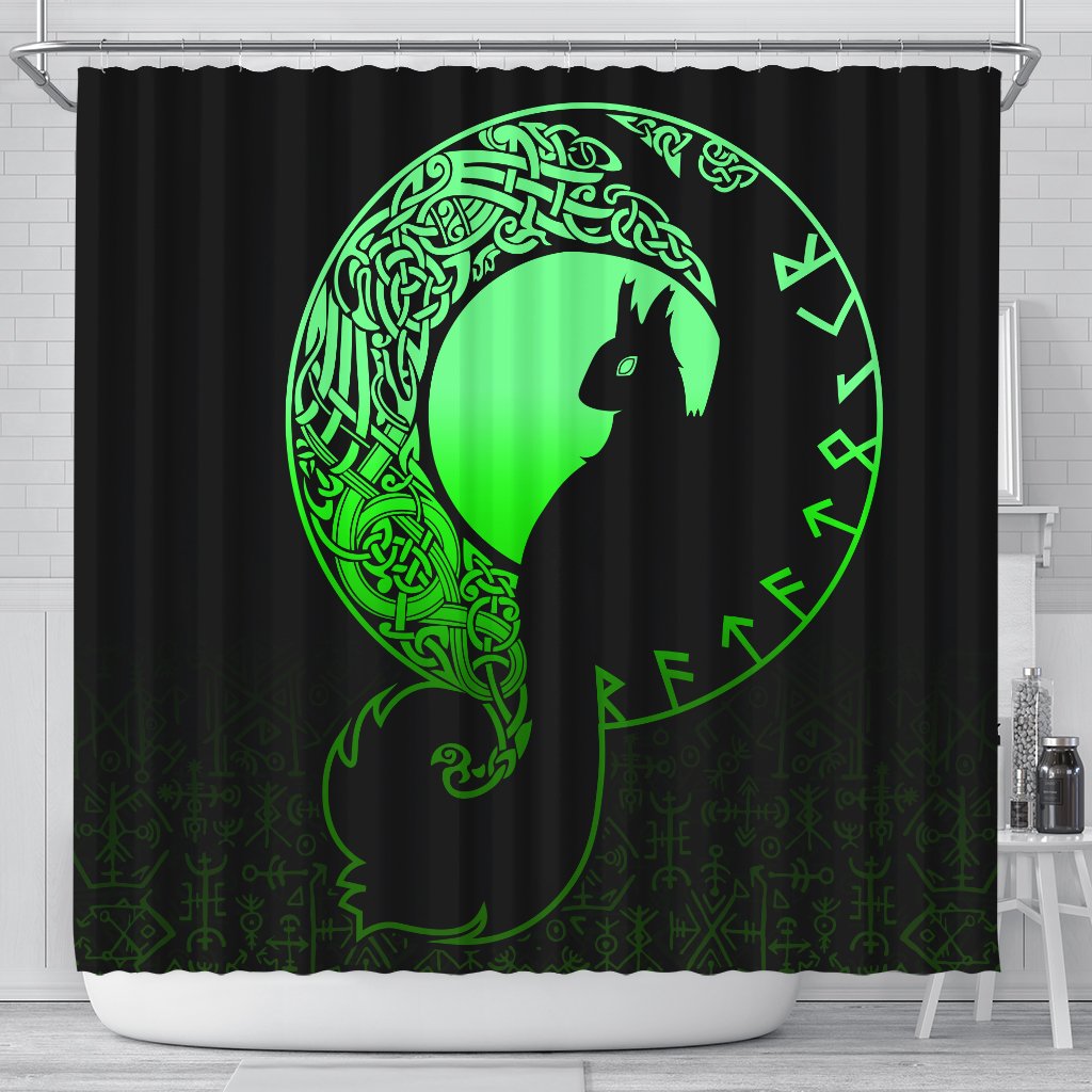 viking-shower-curtain-ratatoskr-special-green