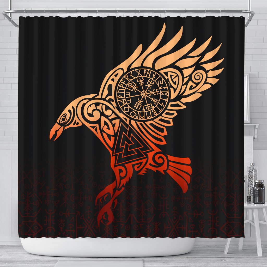 viking-shower-curtain-raven-odin-special-orange