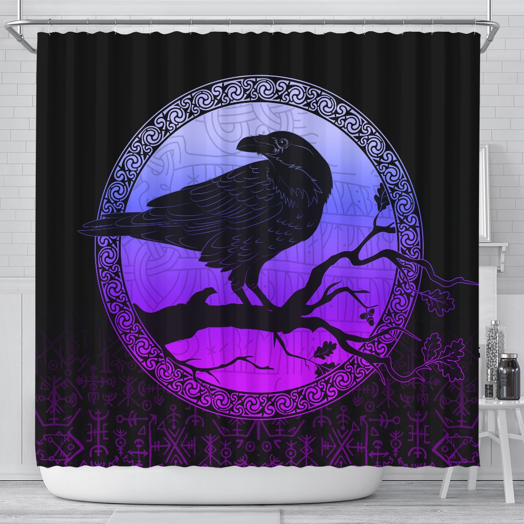 viking-shower-curtain-raven-special-purple