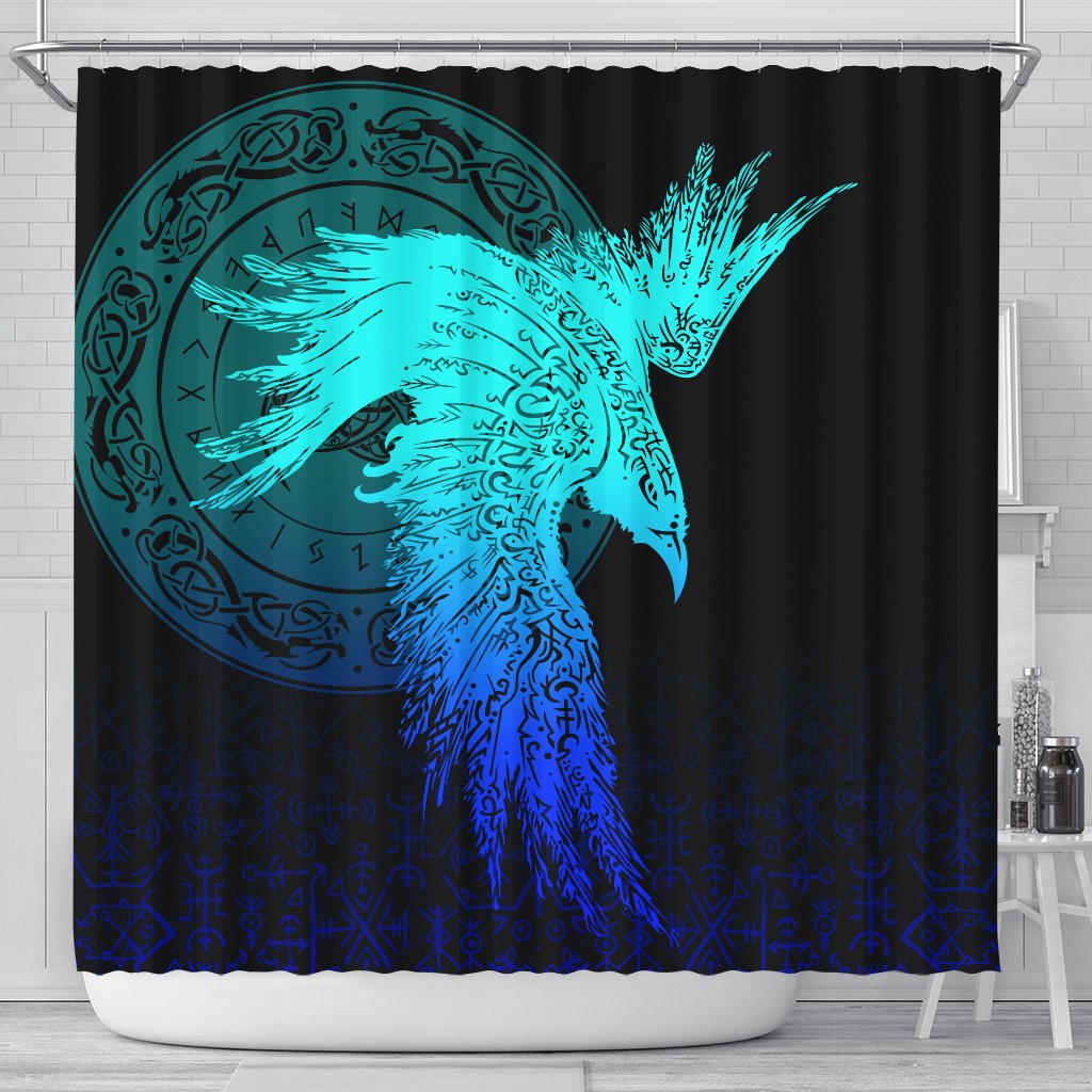 viking-shower-curtain-raven-tattoo-special-blue