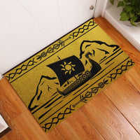viking-doormat-rubber-base-doormat-ship-golden