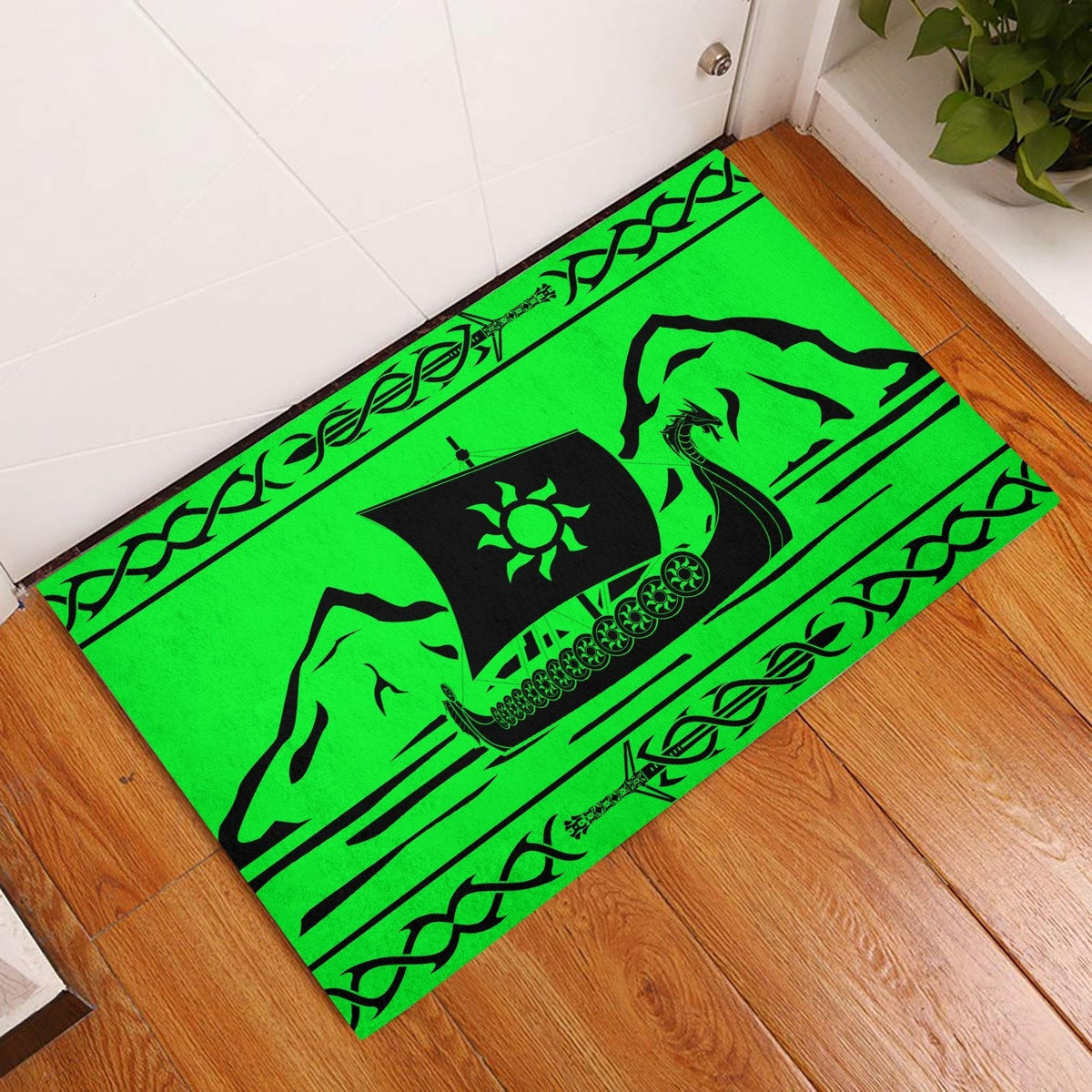 viking-doormat-rubber-base-doormat-ship-green