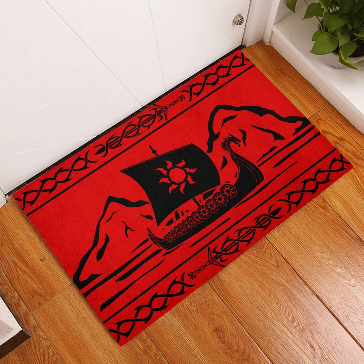 viking-doormat-rubber-base-doormat-ship-red