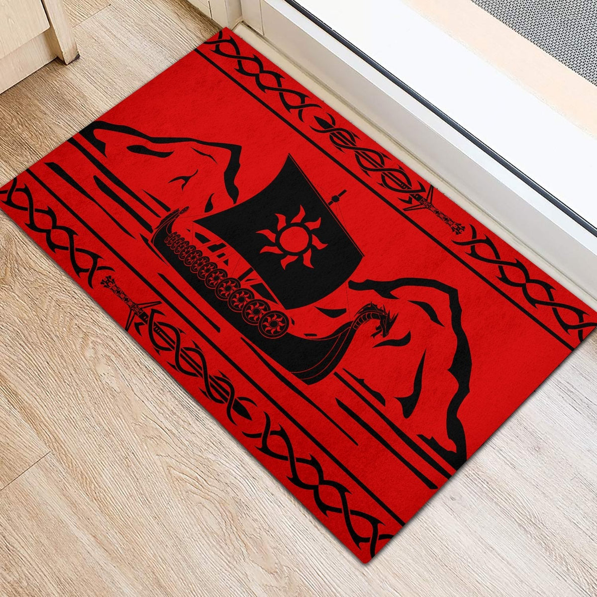 viking-doormat-rubber-base-doormat-ship-red