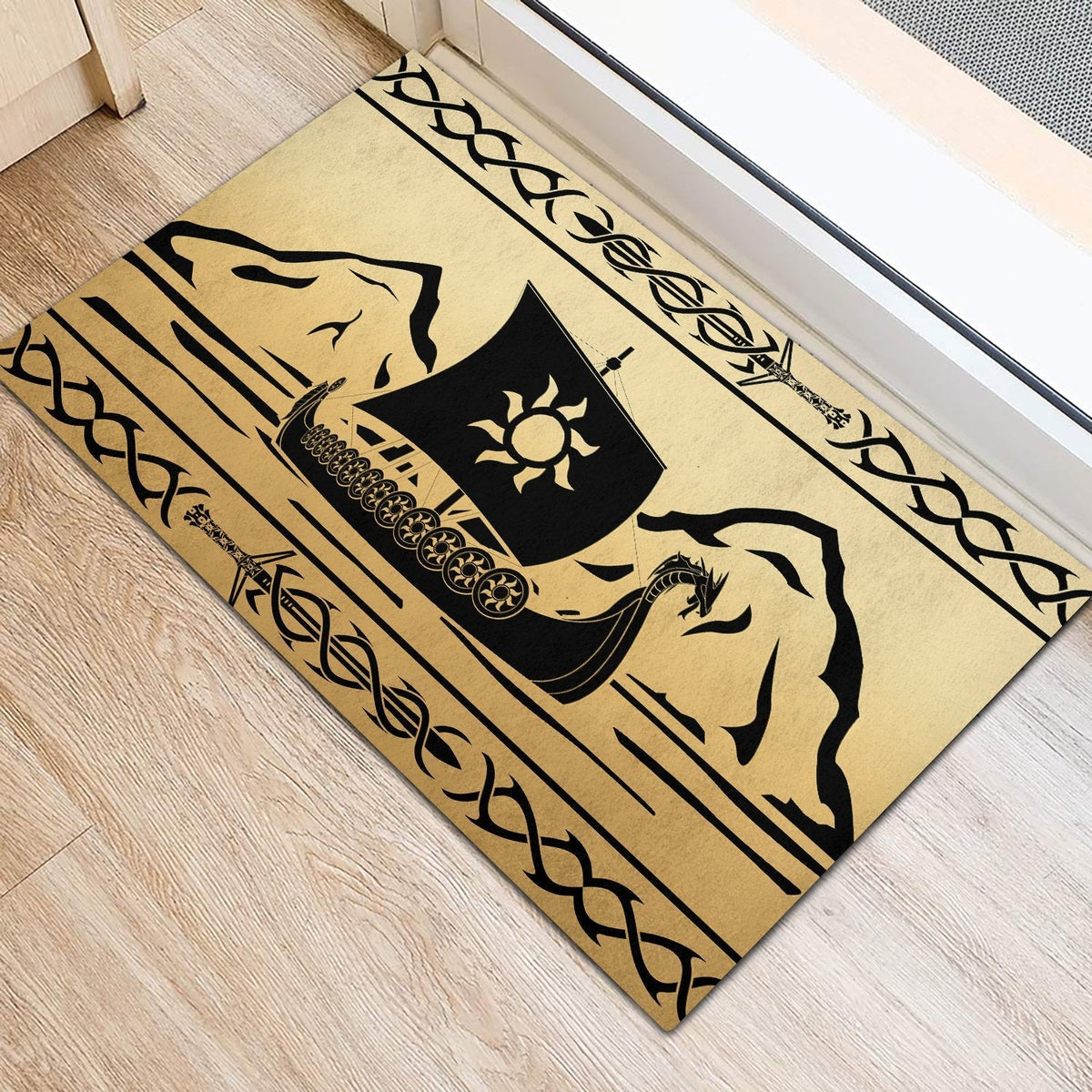 viking-doormat-rubber-base-doormat-ship-special-gold