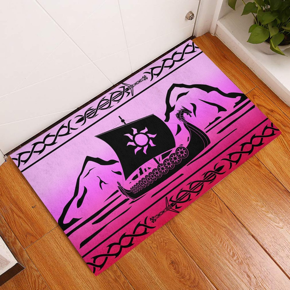 viking-doormat-rubber-base-doormat-ship-special-pink