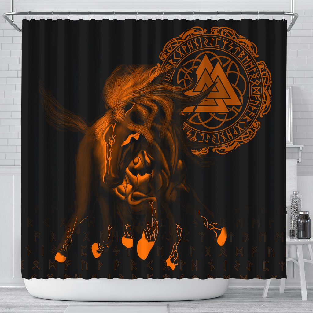 viking-shower-curtain-sleipnir-odin-orange