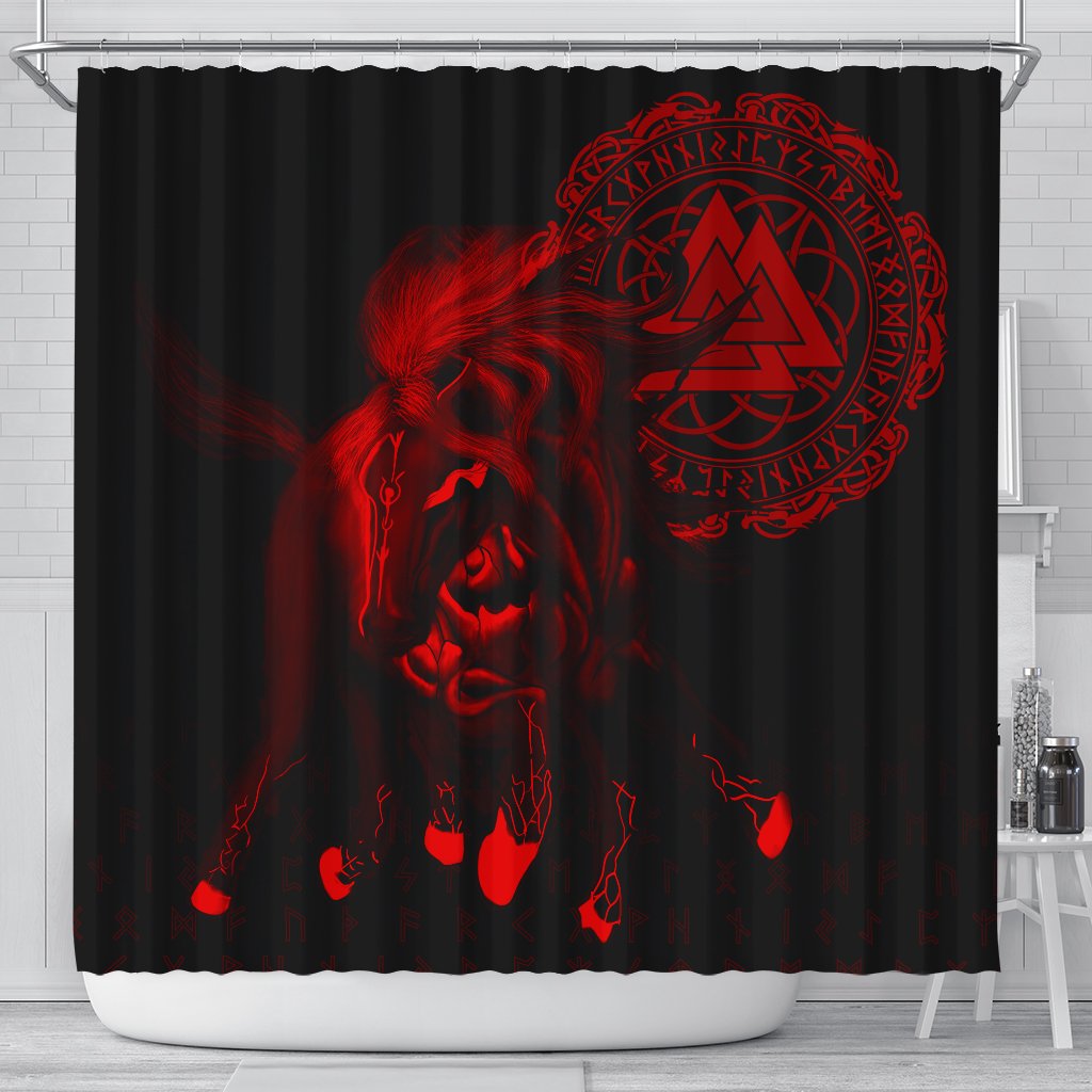 viking-shower-curtain-sleipnir-odin-red