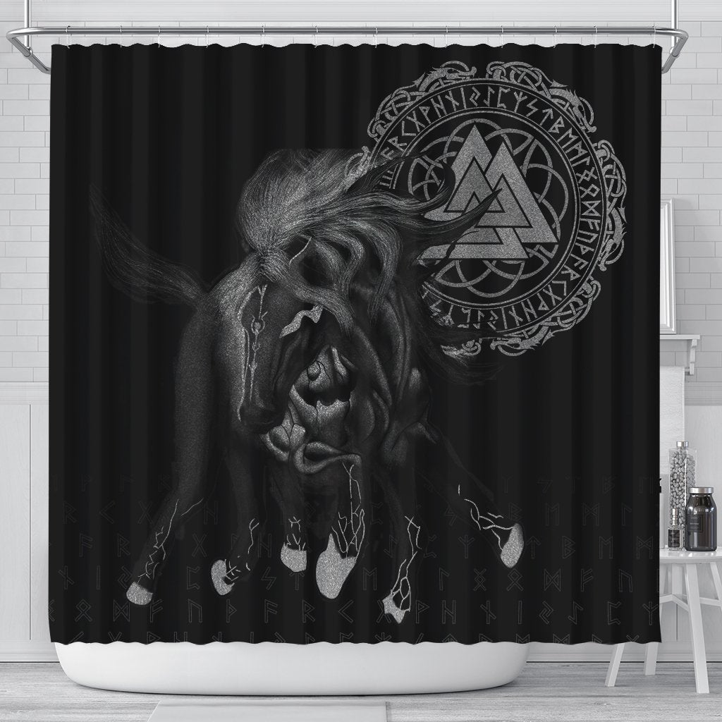 viking-shower-curtain-sleipnir-odin-silver
