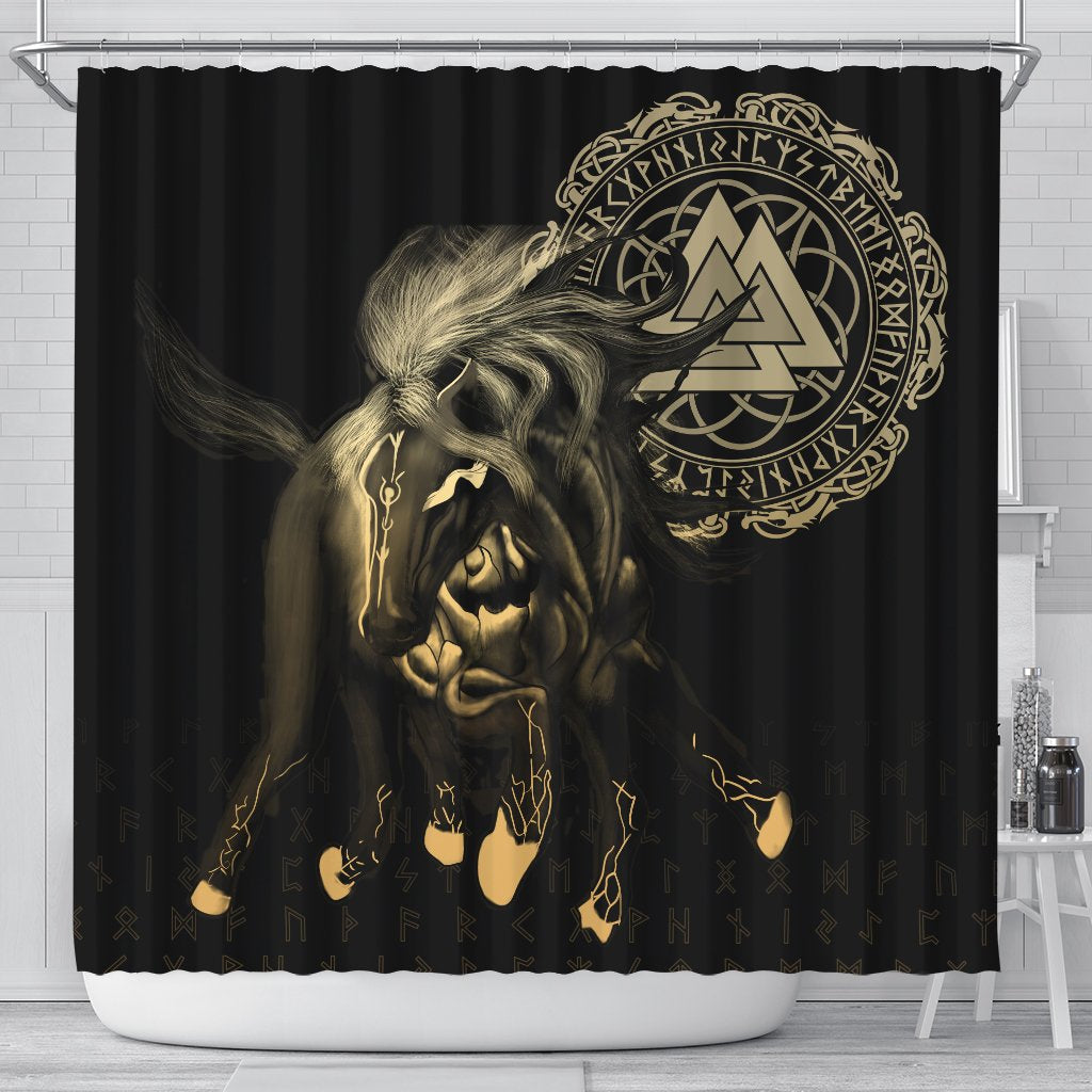 viking-shower-curtain-sleipnir-odin-special-gold