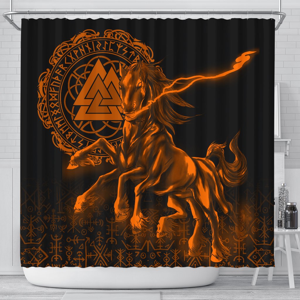 viking-shower-curtain-sleipnir-orange