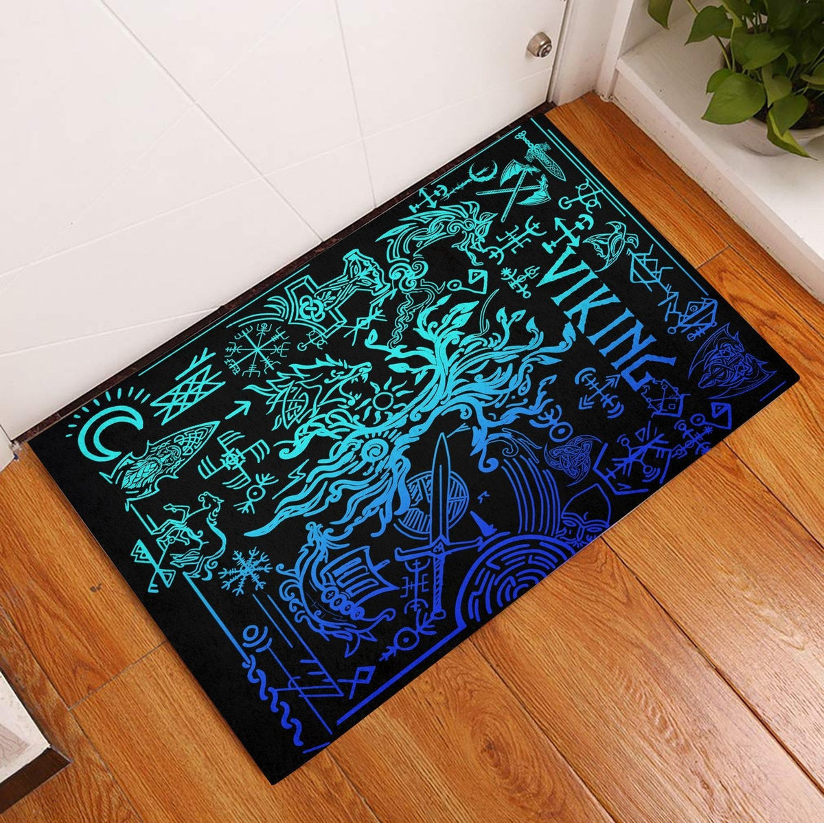viking-doormat-rubber-base-doormat-viking-symbol-special-blue