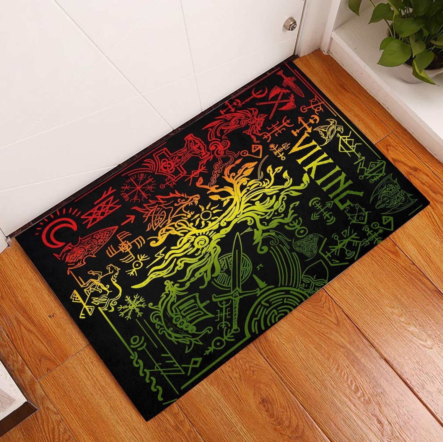 viking-doormat-rubber-base-doormat-viking-symbol-special-reggae