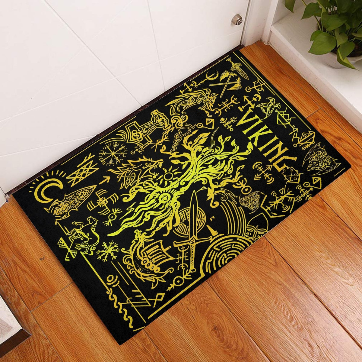 viking-doormat-rubber-base-doormat-viking-symbol-special-yellow
