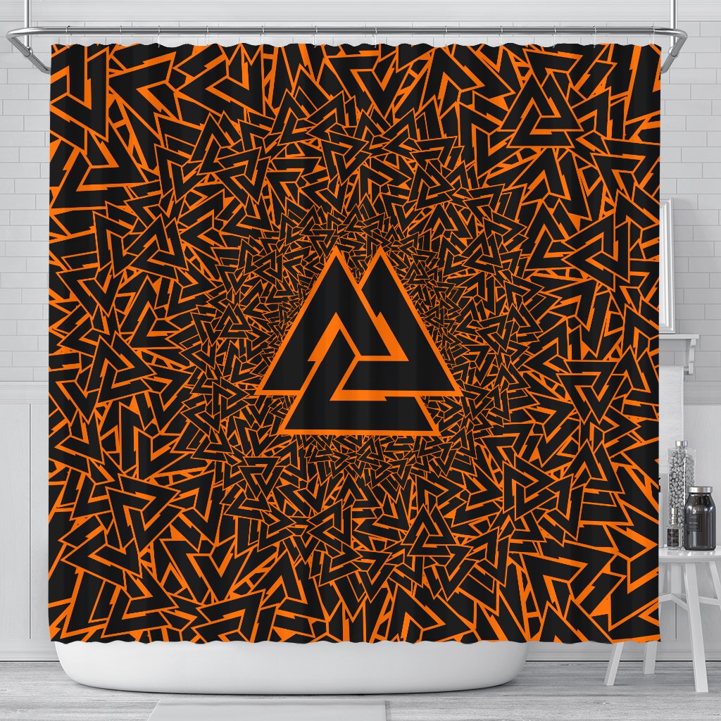 viking-shower-curtain-valknut-orange
