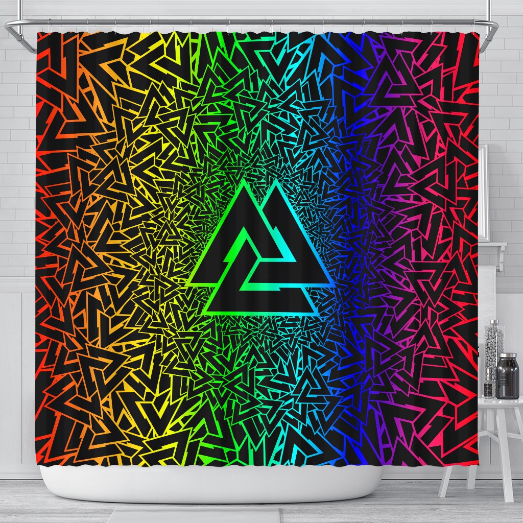 viking-shower-curtain-valknut-rainbow