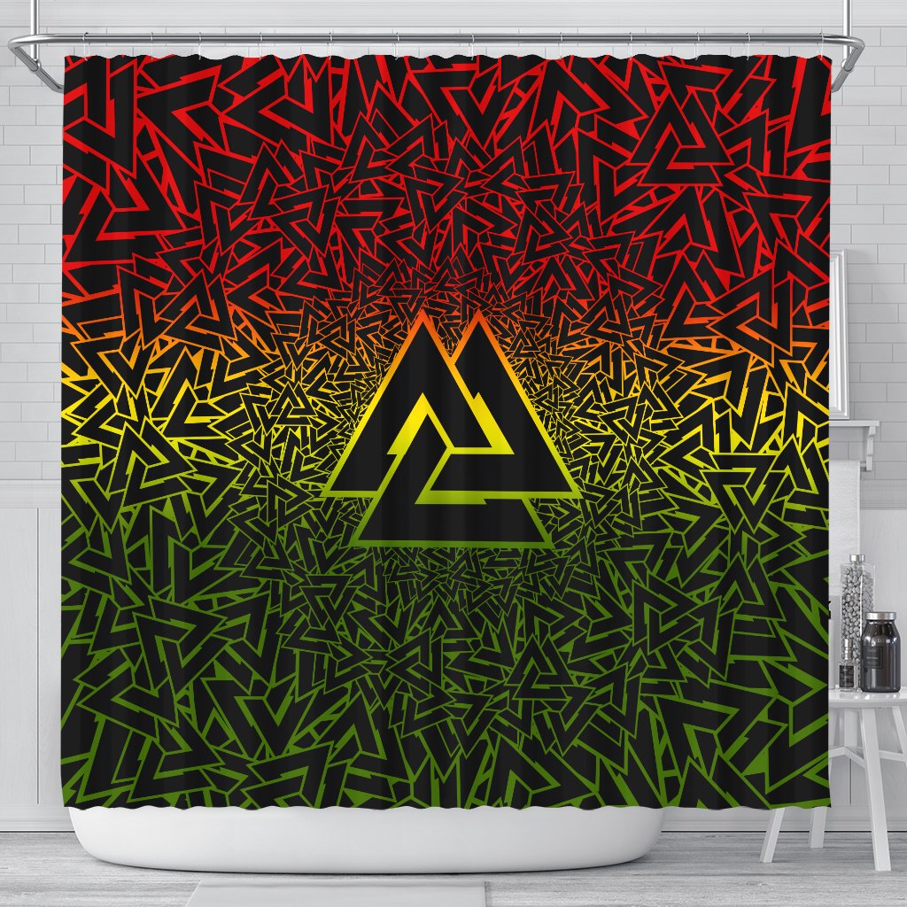 viking-shower-curtain-valknut-special-reggae