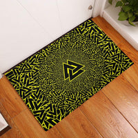 viking-doormat-rubber-base-doormat-valknut-yellow