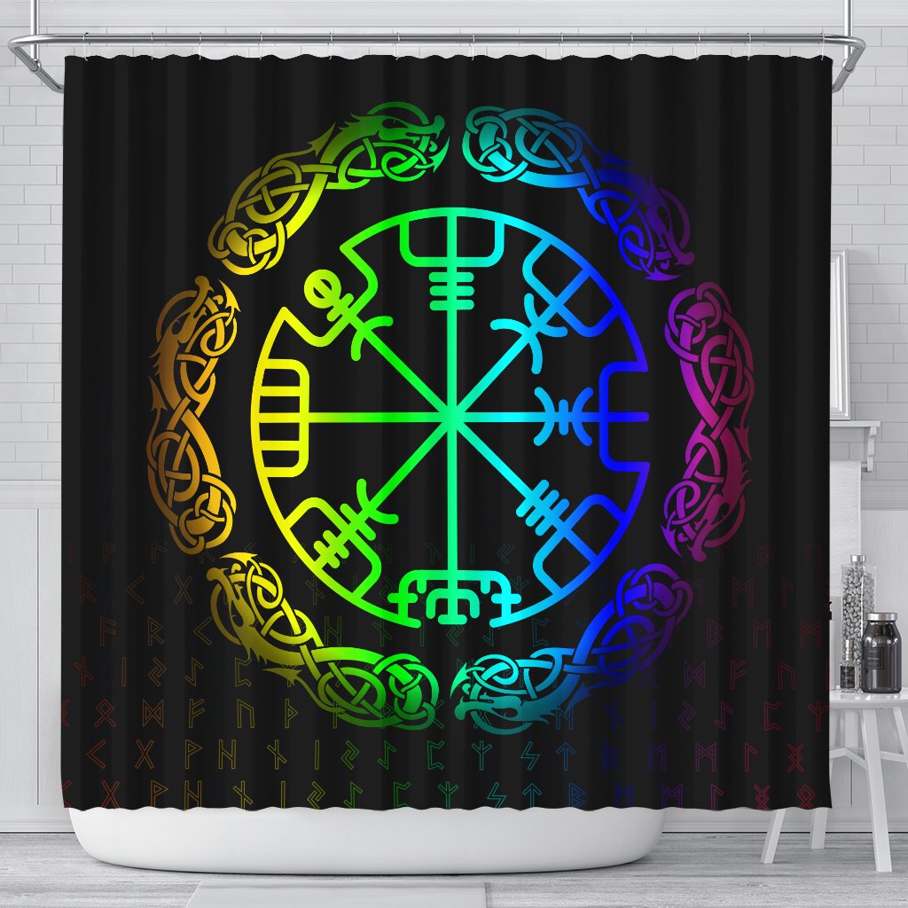 viking-shower-curtain-vegvisir-rainbow