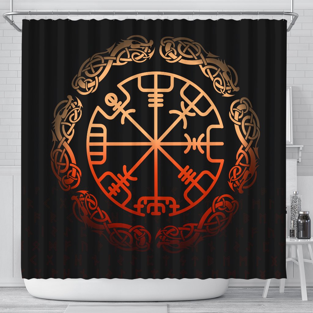 viking-shower-curtain-vegvisir-special-orange