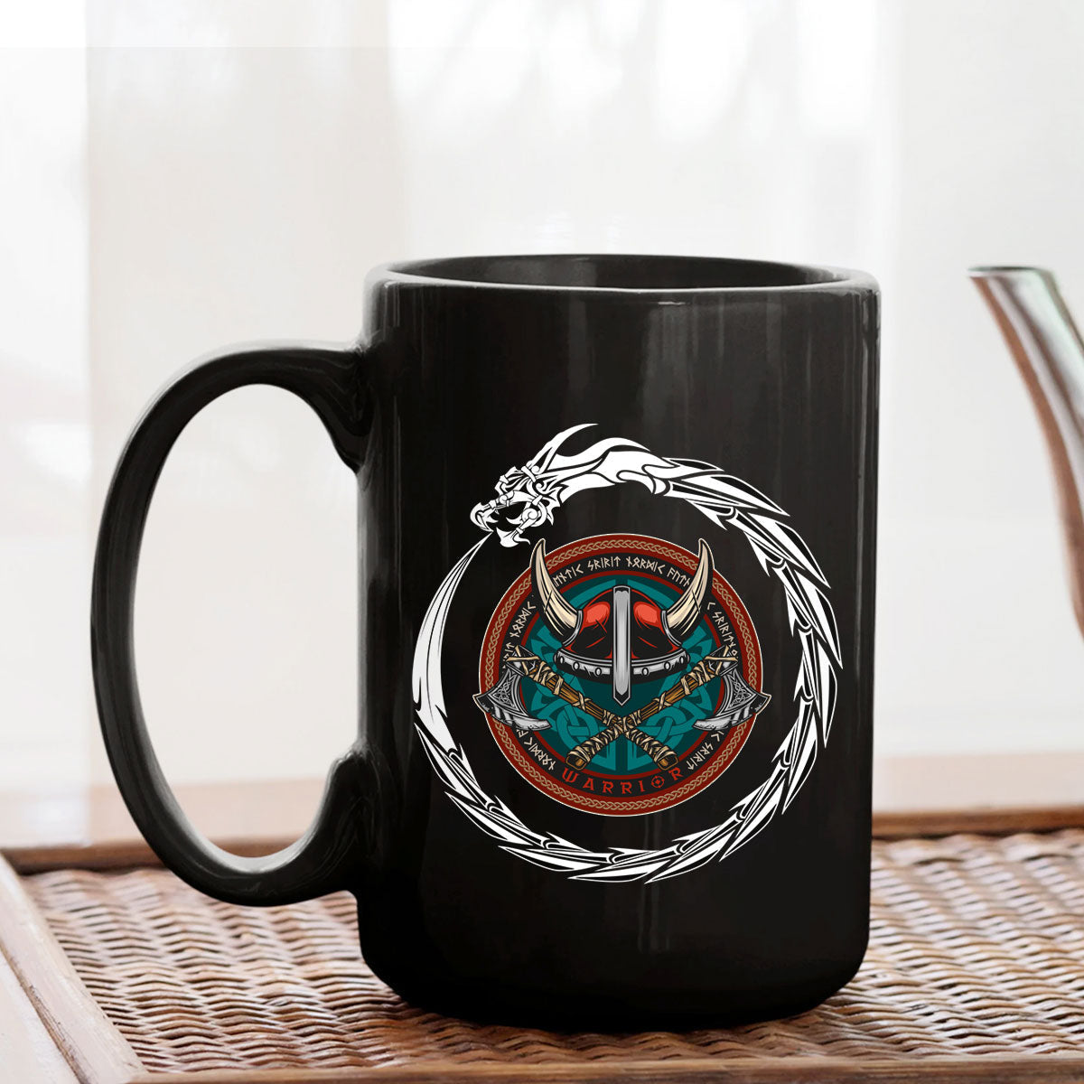 viking-mug-three-wolves-fantasy-ornament-black-and-white-mug