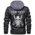 (Custom) Wonder Print Shop - Vintage Skull And Axe Wing Monochrome.jpg Leather Jacket RLT12 - Wonder Print Shop