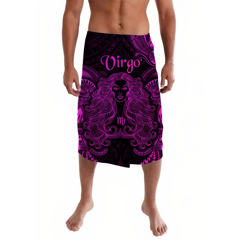 Virgo Zodiac Polynesian Lavalava Unique Style - Pink LT8 - Wonder Print Shop