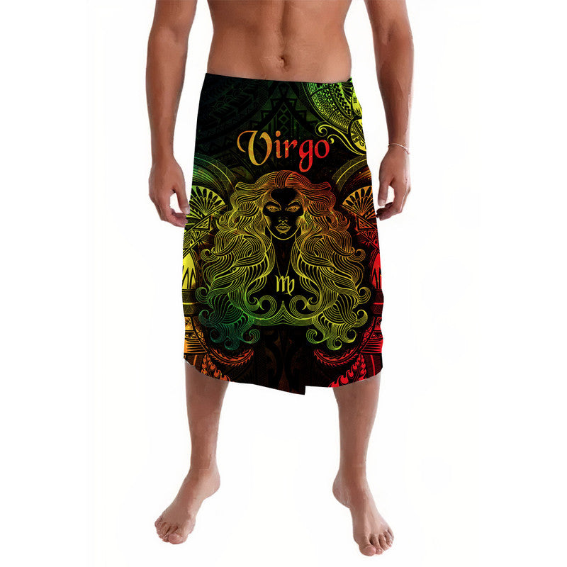Virgo Zodiac Polynesian Lavalava Unique Style - Reggae LT8 - Wonder Print Shop