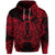 Virgo Zodiac Polynesian Hoodie Unique Style - Red LT8 - Wonder Print Shop