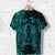 Custom Virgo Zodiac Polynesian T Shirt Unique Style Turquoise LT8 - Wonder Print Shop
