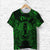 Custom Virgo Zodiac Polynesian T Shirt Unique Style Green LT8 - Wonder Print Shop