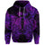 Custom Virgo Zodiac Polynesian Zip Hoodie Unique Style Purple LT8 - Wonder Print Shop