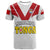 Custom Mate MaA Tonga Rugby T Shirt Tongan Kupesi White Style - Wonder Print Shop