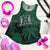 Personalised Hawaii Rainbow Warriors Women Racerback Tank Laau Pama - Wonder Print Shop