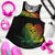 PNG Hibiscus Tribal Pattern Women Racerback Tank Motuan Reggae Color - Wonder Print Shop
